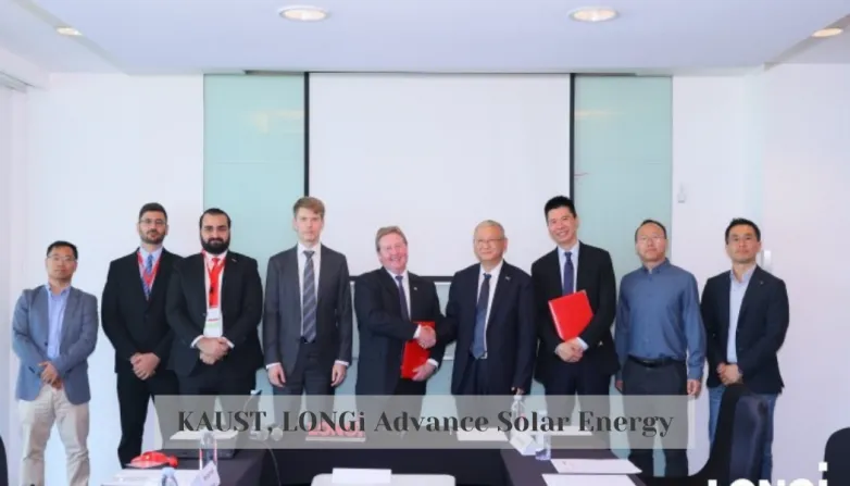 KAUST, LONGi Advance Solar Energy KAUST, LONGi Advance Solar Energy